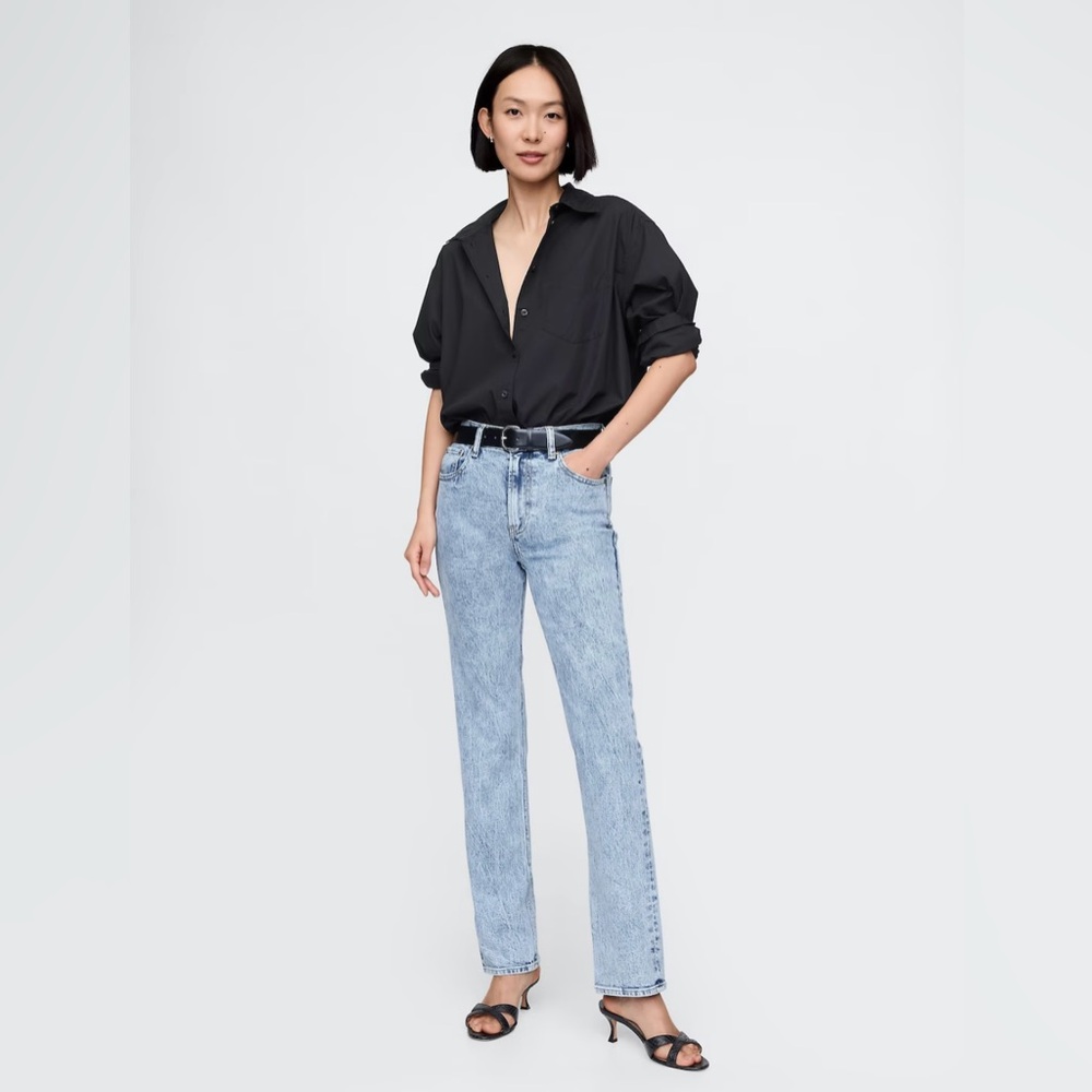 GAP| High Rise 90s Straight Leg Jeans